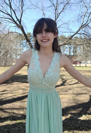 Popular Green A-line Lace Long Formal Gown to Impress,WGP1993