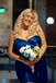 Elegant Blue Sweetheart Homecoming Dress Graduation Party Dress , QB0957