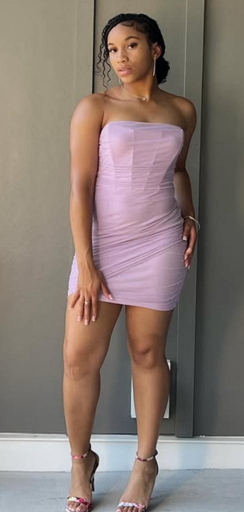 Elegant Purple Straight Aross Homecoming Dress Graduation Party Dress , QB0960
