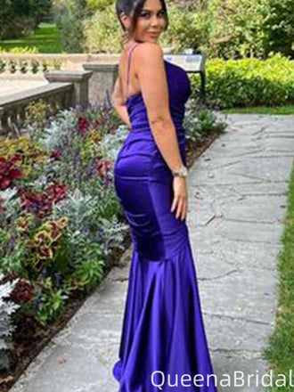 Elegant Spaghetti Strap V-neck Mermaid Long Formal Gown to Impress,WGP2130