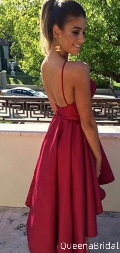Elegant Halter Notched A-line Short Mini Homecoming Dress,QB1061