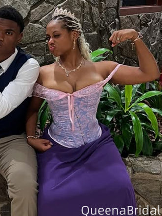 Casual Off-shoulder Lace Mermaid Long Prom Dress Ideas, Evening Party Dresses,WGP2016