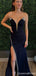 Sexy Strapless V-neck Notched Mermaid Long Formal Gown to Impress,WGP2150