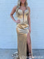 Elegant Strapless Notched Mermaid Long Formal Gown to Impress,WGP2151