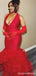 Sexy Deep V-neck Mermaid Long Formal Gown to Impress,WGP2159