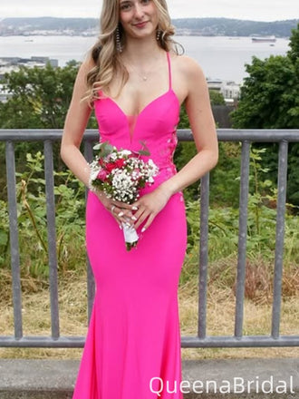 Sexy Spaghetti Strap Mermaid Long Formal Gown to Impress,WGP2162