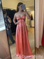 Stylish Strapless Sweetheart A-line Long Prom Dresses to Impress ,WGP1541