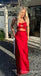 Stylish Red Strapless Sweetheart A-line Long Prom Dresses to Impress ,WGP1542