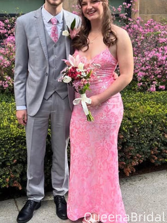 Casual Spaghetti Strap V-neck Mermaid Long Formal Gown to Impress,WGP2019