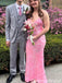 Casual Spaghetti Strap V-neck Mermaid Long Formal Gown to Impress,WGP2019
