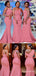 Mismatched  Mermaid Long Bridesmaid Dresses , BDS0198