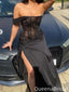 Gorgeous One-shoulder Off-shoulder Mermaid Long Formal Gown to Impress,WGP2165