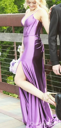 Elegant Spaghetti Strap V-neck Mermaid Long Formal Gown to Impress,WGP2167