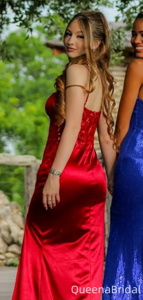 Elegant Spaghetti Strap Mermaid Long Formal Gown to Impress,WGP2170
