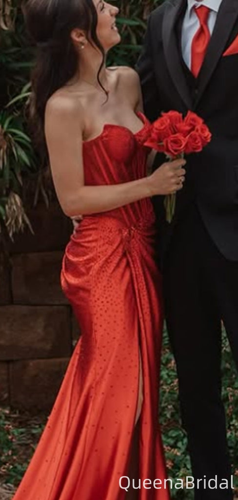 Gorgeous Strapless Mermaid Long Formal Gown to Impress,WGP2171