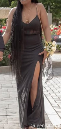 Formal Spaghetti Strap V-neck Mermaid Long Formal Gown to Impress,WGP2020