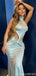 Elegant Halter Mermaid Long Formal Gown to Impress,WGP2176