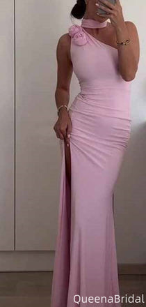 Elegant One-shoulder Mermaid Long Formal Gown to Impress,WGP2180