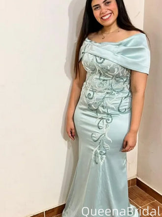 Gorgeous Off-shoulder Mermaid Long Formal Gown to Impress,WGP2186