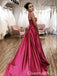 Elegant Enchanting Square Neck Evening Gown Long Prom Dresses ,WGP630