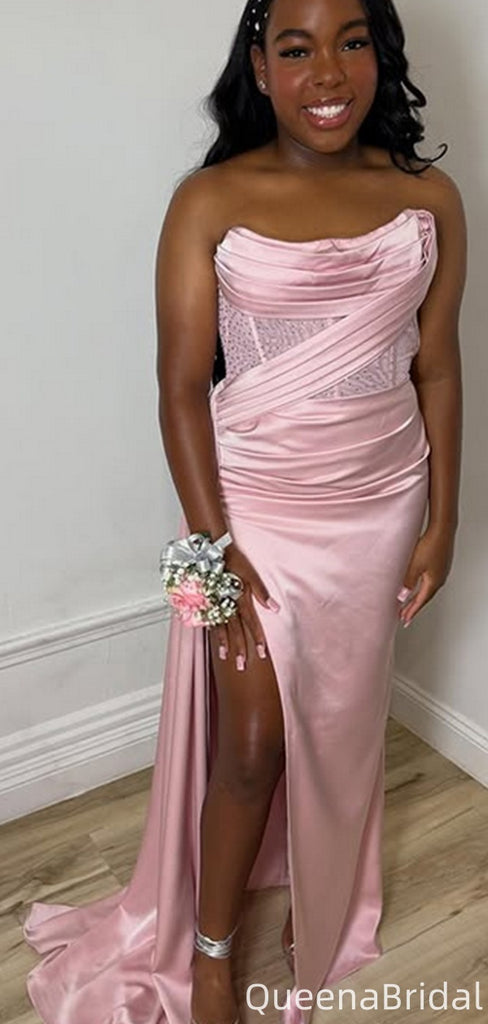 Gorgeous Strapless Mermaid Long Formal Gown to Impress,WGP2190