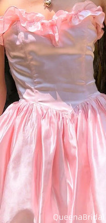Elegant Strapless Sweetheart A-line Short Mini Homecoming Dress,QB1097