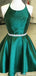 Elegant Halter A-line Short Mini Homecoming Dress,QB1102