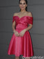 Elegant Off-shoulder A-line Short Mini Homecoming Dress,QB1108