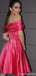Elegant Off-shoulder A-line Short Mini Homecoming Dress,QB1108