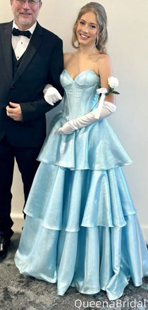 Elegant Strapless A-line Long Formal Gown to Impress,WGP2197