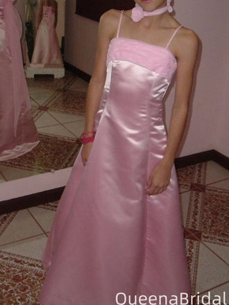 Elegant Spaghetii Strap A-line Long Formal Gown to Impress,WGP2201