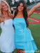 Elegant Strapless Sheath Short Mini Homecoming Dress,QB0996
