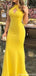 Formal Yellow Mermaid Long Formal Gown to Impress,WGP2210