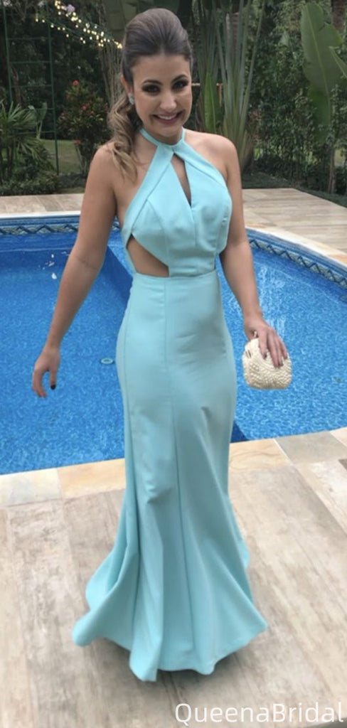Sexy Halter Mermaid Long Formal Gown to Impress,WGP2215