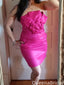 Sexy Strapless Sheath Short Mini Homecoming Dress,QB1112