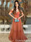 Gorgeous Off the Shoulder Sweetheart A-line Long Prom Dresses ,WGP1617