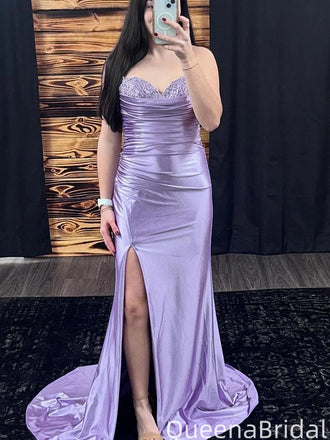 Elegant Strapless Sweetheart Mermaid Long Formal Gown to Impress,WGP2056