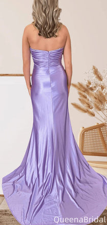 Elegant Strapless Sweetheart Mermaid Long Formal Gown to Impress,WGP2056