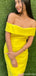 Sexy Off-shoulder Sheath Short Mini Homecoming Dress,QB1124