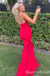 Sexy Strapless Open Back Sweetheart Mermaid Evening Gown Maxi Long Formal Dresses Prom Dresses ,WGP943