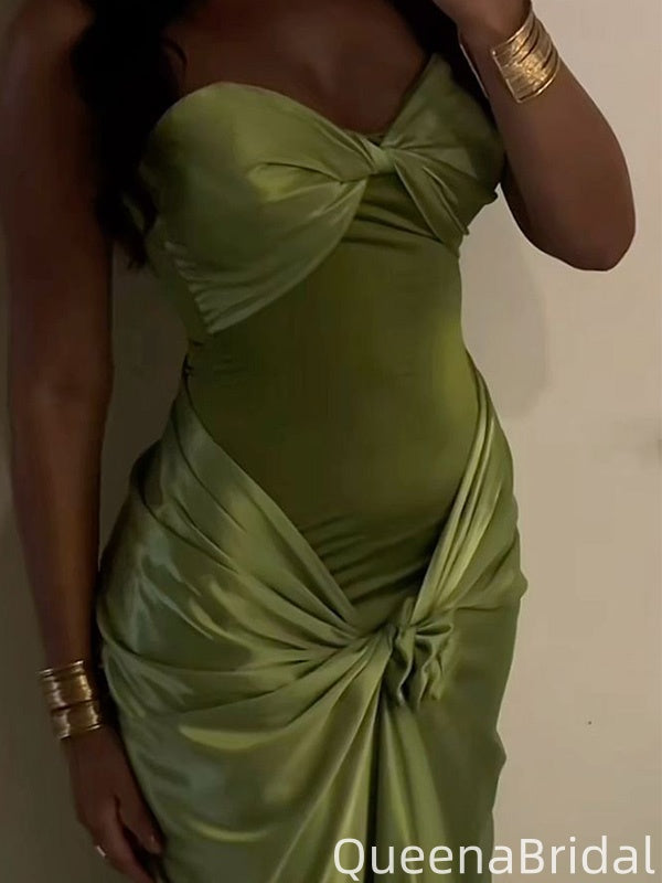 Elegant Strapless Mermaid Long Formal Gown to Impress,WGP2229