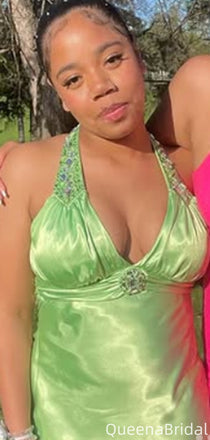 Elegant Strapless Halter Mermaid Long Formal Gown to Impress,WGP2064