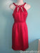 Elegant Halter Sheath Short Mini Homecoming Dress,QB1145