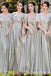 Elegant Satin A-line Long Prom Dresses Bridesmaid Dress Online ,WGP1669