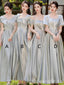 Elegant Satin A-line Long Prom Dresses Bridesmaid Dress Online ,WGP1669