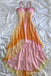 Stylish Beaded A-line Chiffon High low Long Prom Dress to Impress ,WGP1691