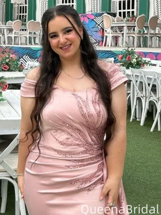 Elegant Off-shoulder Mermaid Long Formal Gown to Impress,WGP2039