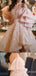 Gorgeous Light Pink Off-the-shoulder Sparkle A-line Graduation Party Short Homecoming Dresses,QB0743