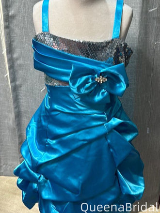 Sexy Spaghetii Strap Sheath Short Mini Homecoming Dress,QB1152