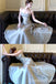 Elegant Silver Sweetheart Sheath Long Prom Dress to Impress ,WGP1701